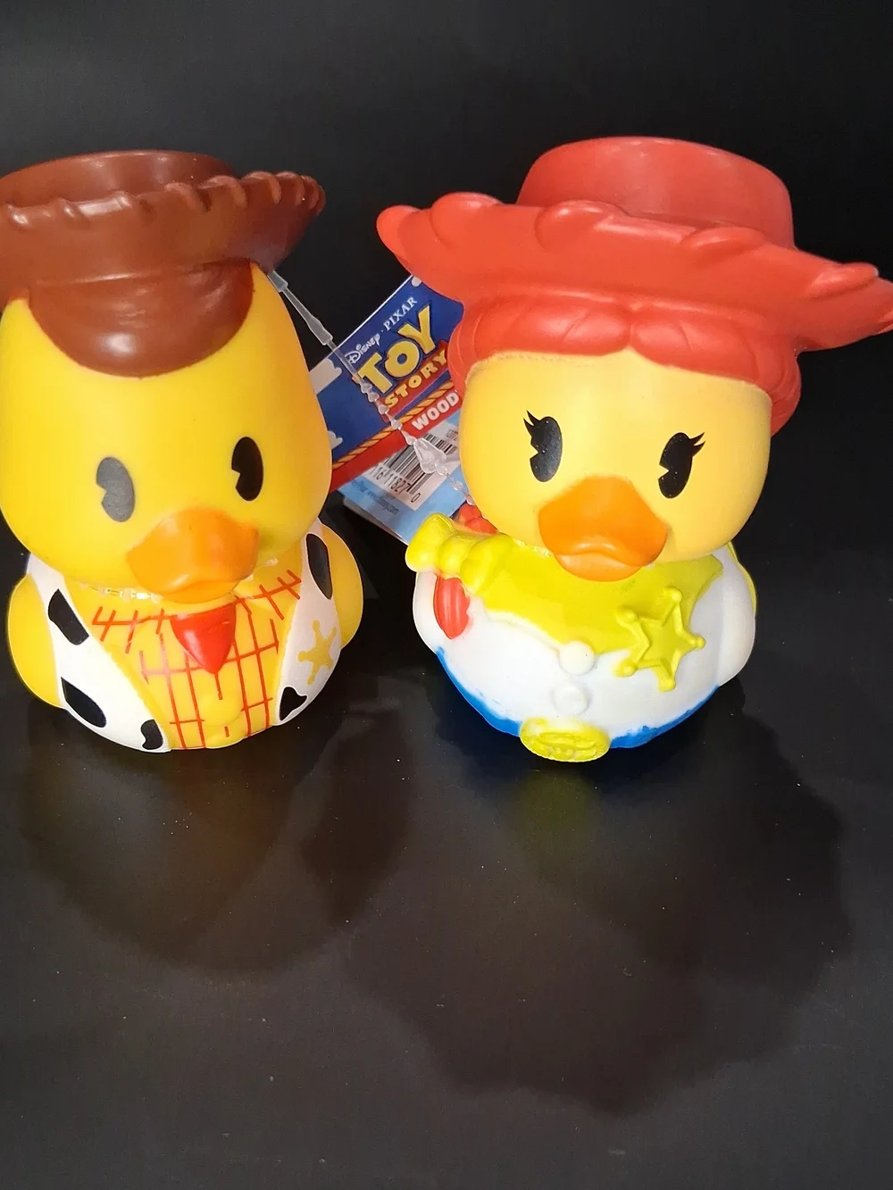 Disney Rubber Duck TOY STORY Complete Set of 5  for Jeeps / Colllectors or Gift